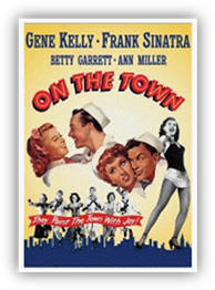 Gene Kelly, Frank Sinatra, Jules Munshin... En permission  New York pour vingt-quatre heures, Gabey, Chip et Ozzie vont rencontrer les femmes de leur vie...
