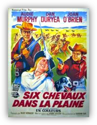 Joan O'Brien, Dan Duryea, Audie Murphy… Une femme engage deux hommes, Lane et Jess, pour l'aider  traverser le territoire indien. En fait, elle cherche  abattre Jess, responsable de la mort de son mari…